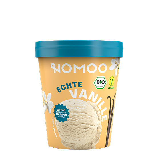 NOMOO Vanille Eisbecher 465ml zu