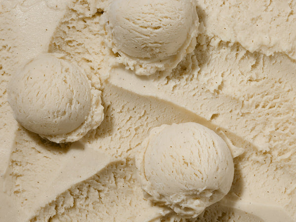 Vanilleeis Struktur/Textur